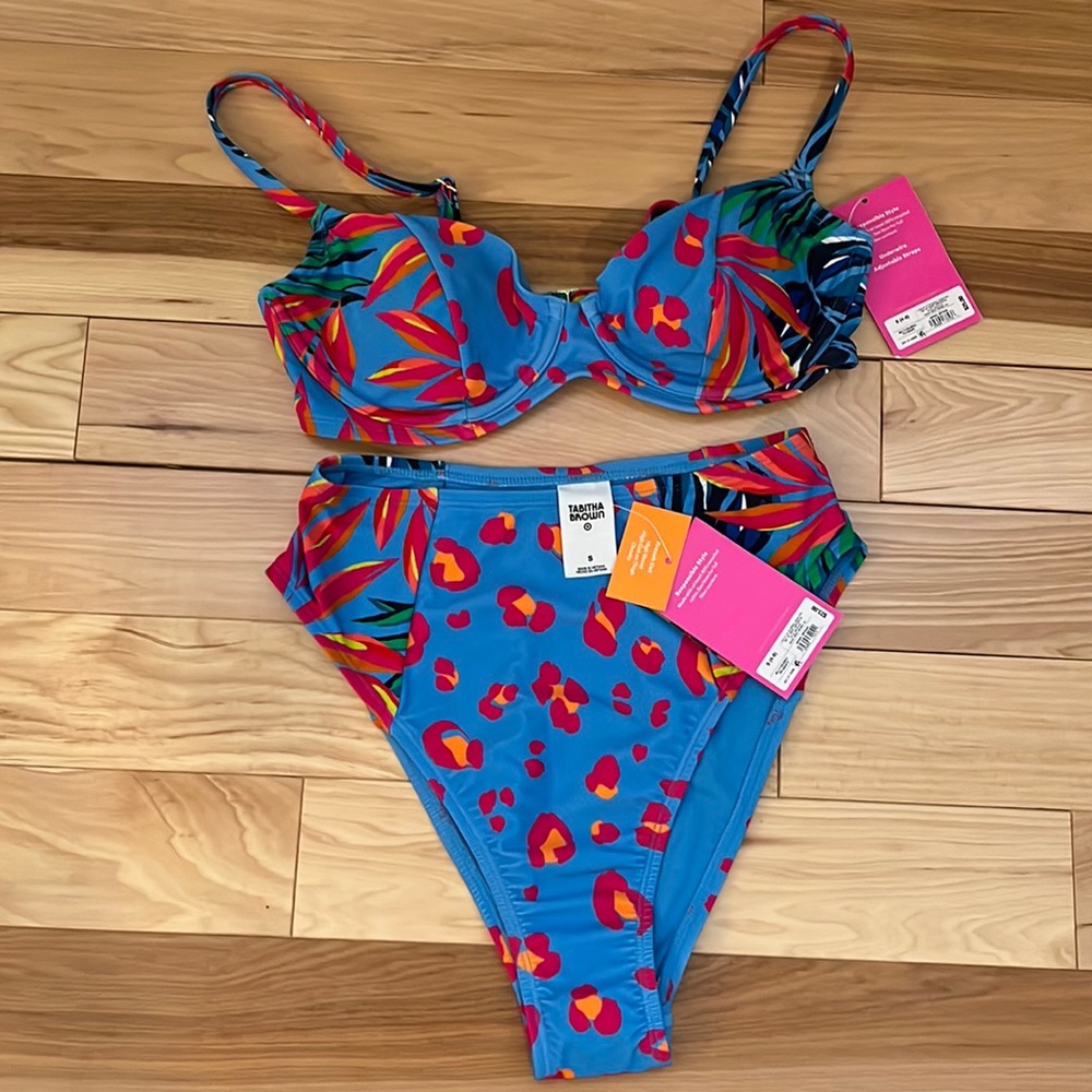 TABITHA BROWN for TARGET womens swim suit size S NWT